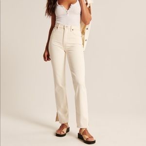Abercrombie Curve Love 90s Straight Ultra High Rise Jeans